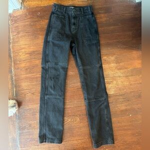 Madewell High Rise Black Jeans
